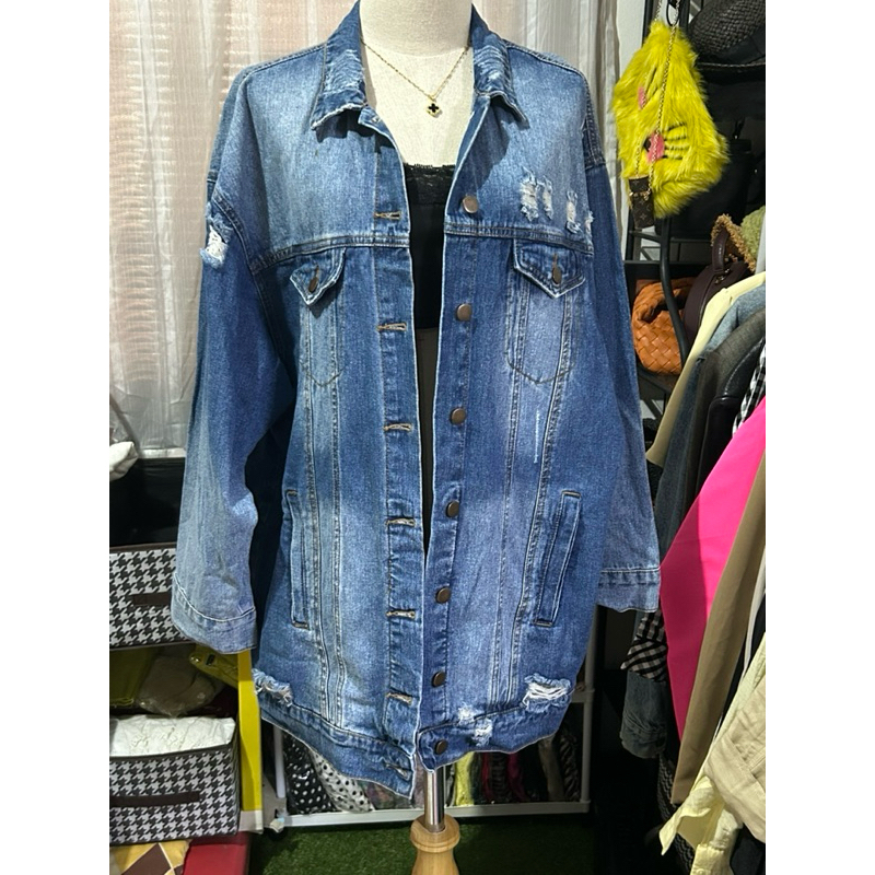 forever 21เสื้อยีนส์ไซส์อก40-44