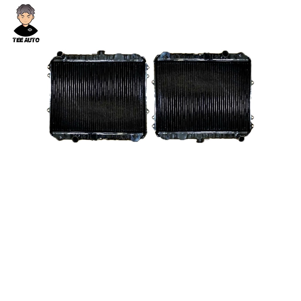 หม้อน้ำ TOYOTA RN30 / RN40 ม้ากระโดด เหล็กดำทองแดง