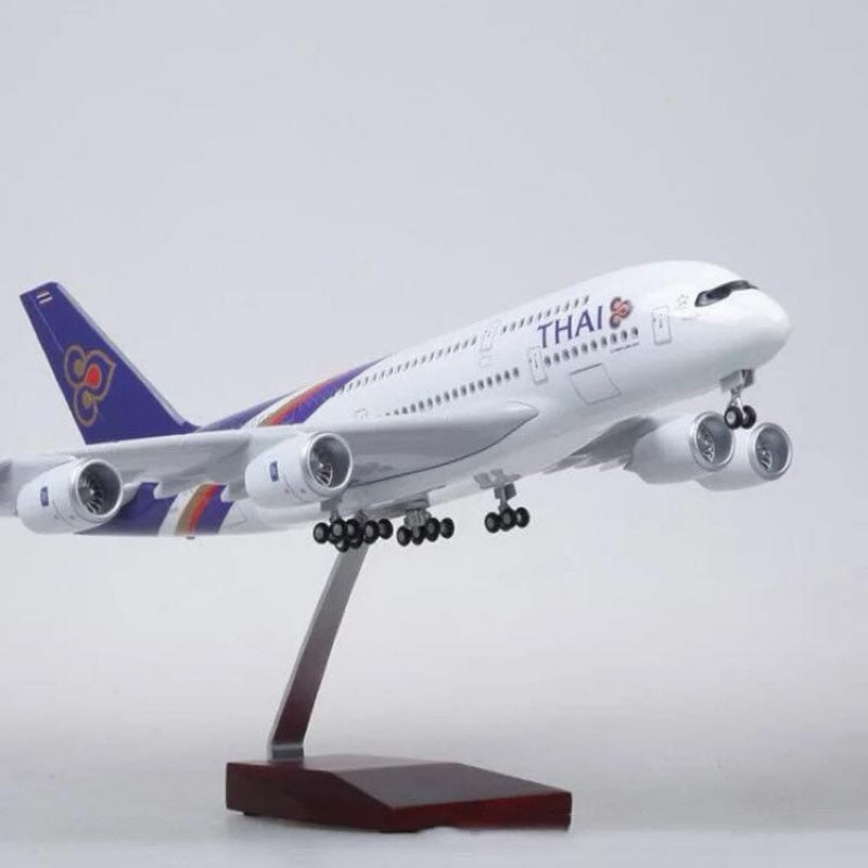 โมเดลเครื่องบินเหล็ก ขนาด 1:160 การบินไทย แอร์บัส A380 (Thai Airways Airbus A380)
