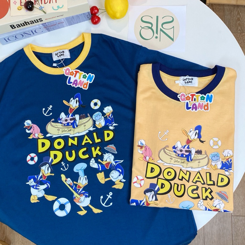 SIS.ON | พร้อมส่ง🧸เสื้อยืดโอเวอร์ไซส์ oversize QT โดนัลเรือ - รูปที่ 4