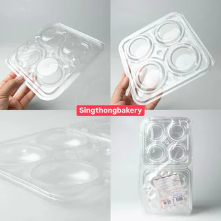 ถ้วยตะไล กล่องใส่ถ้วยตะไล PP ถ้วยตะไลพลาสติก นึ่งได้ ถ้วย ตราฮอร์นบอย : 100 ใบ/แพ็ค