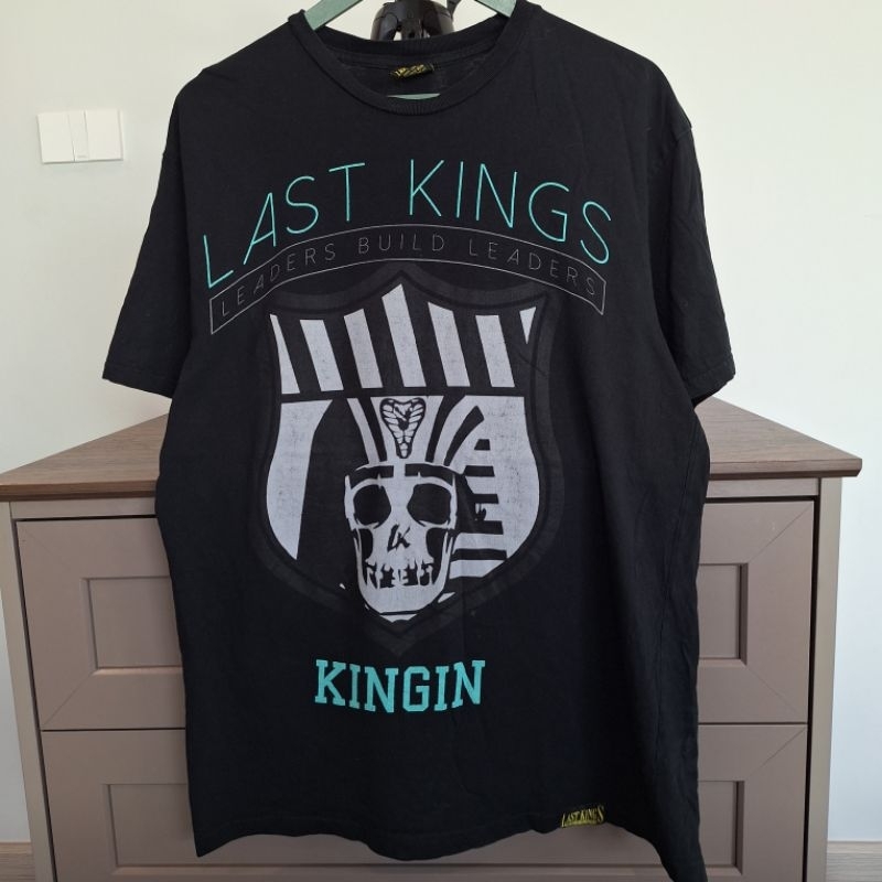 เสื้อยืด งานskate Last kings leaders build leaders size L (AA43)