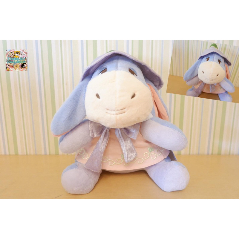 💟ตุ๊กตาEeyore แต่งตัว🌈🎀#DisneyStore 🐴ตาปัก ตัวนุ่ม~