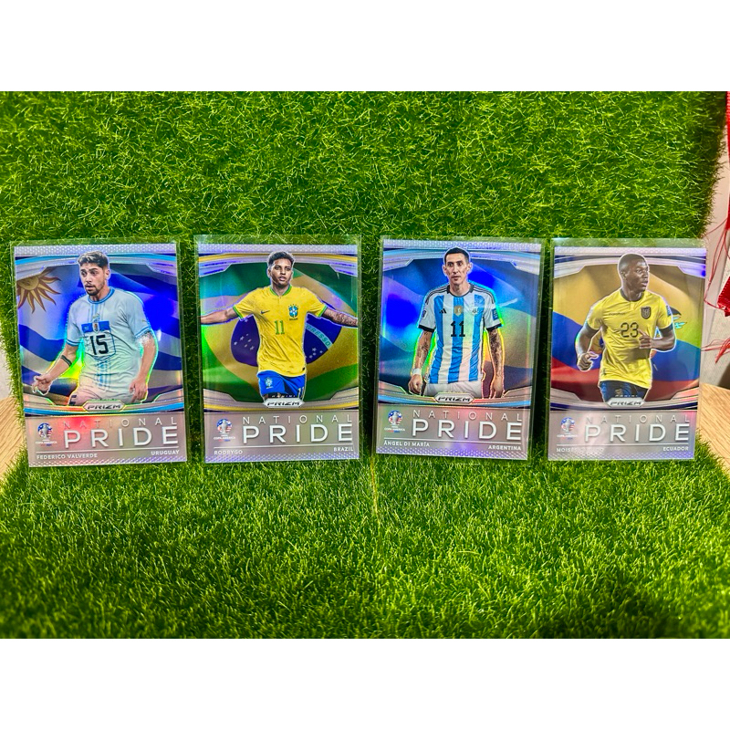 Case Hit SSP (1:1) COPA America National Pride (Rodrygo, Di Maria, Valverde, Caicedo)