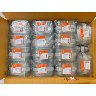 ถ้วยฟอยล์ ถาดฟอยล์ S&S Product พร้อมฝา (แพค10ใบ) 4001,4004,6001,6002,6003