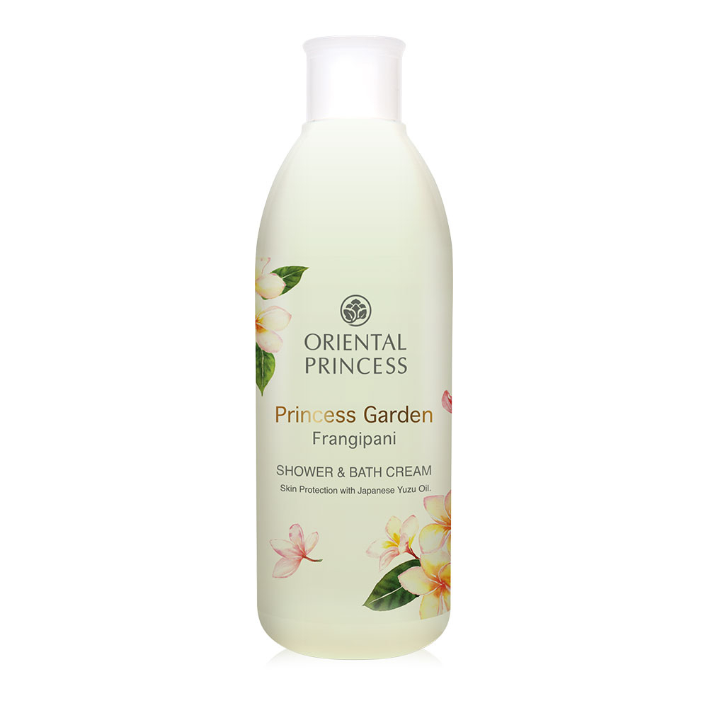 Oriental Princess เจลอาบน้ำ น้ำหอม Princess Garden Frangipani Shower & Bath Cream 250 ml