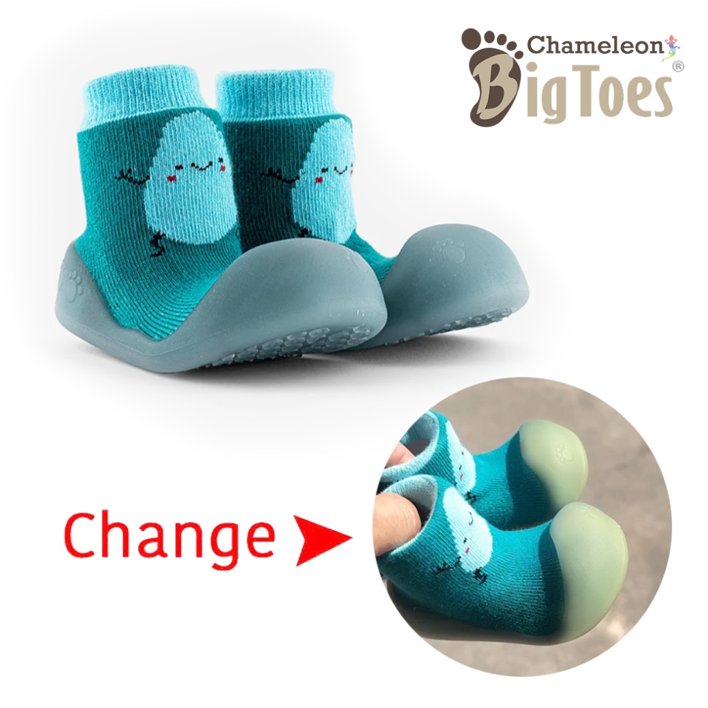 รองเท้าเปลี่ยนสีได้ Chameleon Bigtoes รองเท้าหัดเดินเด็ก รูปที่ 2