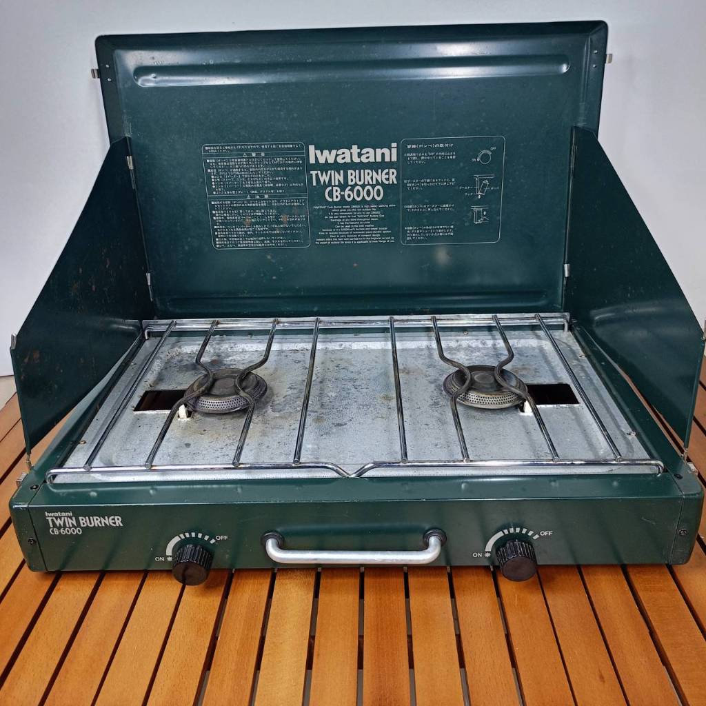 (37) เตาแก้ส สองหัว iwatani