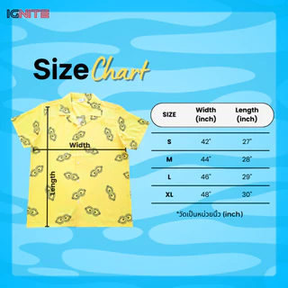 [พร้อมส่ง] IGNITE MINIONS APPAREL เสื้อฮาวายมินเนียน สินค้าลิขสิทธิ์แท้