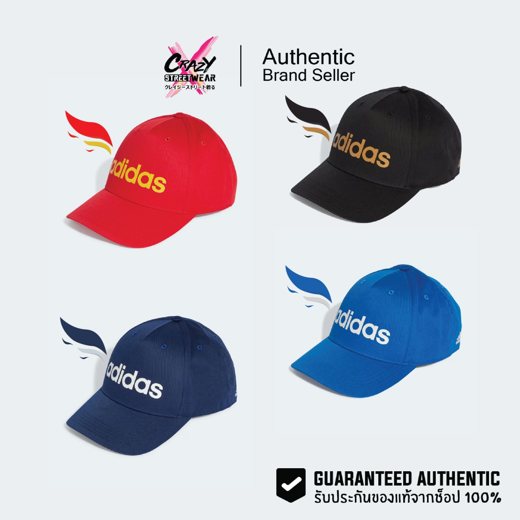 หมวกแก๊ป Adidas Daily ของแท้ 100% JF4350 / JF4351 / JF4352 / JF4353 อดิดาส หมวก หมวกเบสบอล