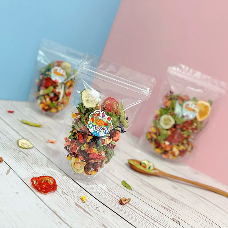 ผักผลไม้อบแห้ง Fruit&Veg M 50 g. สำหรับสัตว์ฟันแทะ