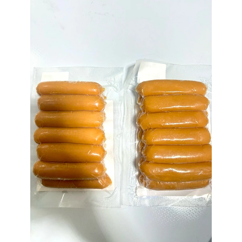 ไส้กรอกไก่หนังกรอบสอดไส้ชีส 12 ชิ้น  แพ็คเจลเย็นจัดส่ง thumbnail 4