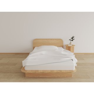 🛏️Po Furniture เตียงมินิมอล 3.5 ฟุต ฐานสูง 150 mm. เรียบง่าย…