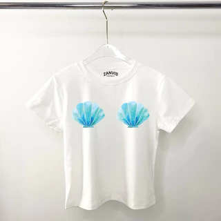 (Zanvis tee)เสื้อครอปเข้ารูป Baby tee 5 size ทรงสวย เก็บทรงดูผอมผ้าคอตตอลยูนิ สกรีนลายเนื้อนุ่ม ใส่สบาย ยืดได้เยอะ