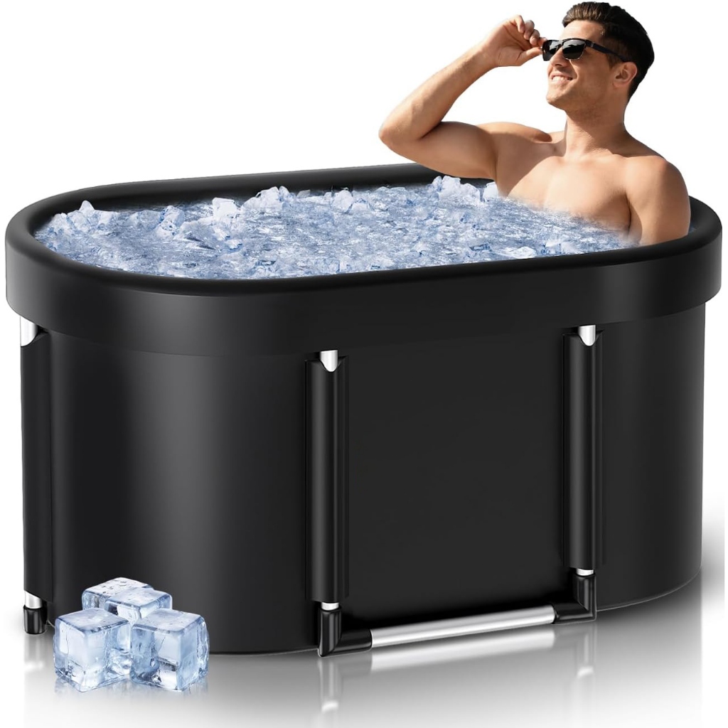 อ่างแช่น้ำเเข็ง อ่าง อ่างแช่ตัวพกพาสะดวก Soaking tub. Ice bath เหมาะสำหรับนักกีฬาพกพาสะดวกพับ และใช้งานได้ทั้งใน และนอกบ