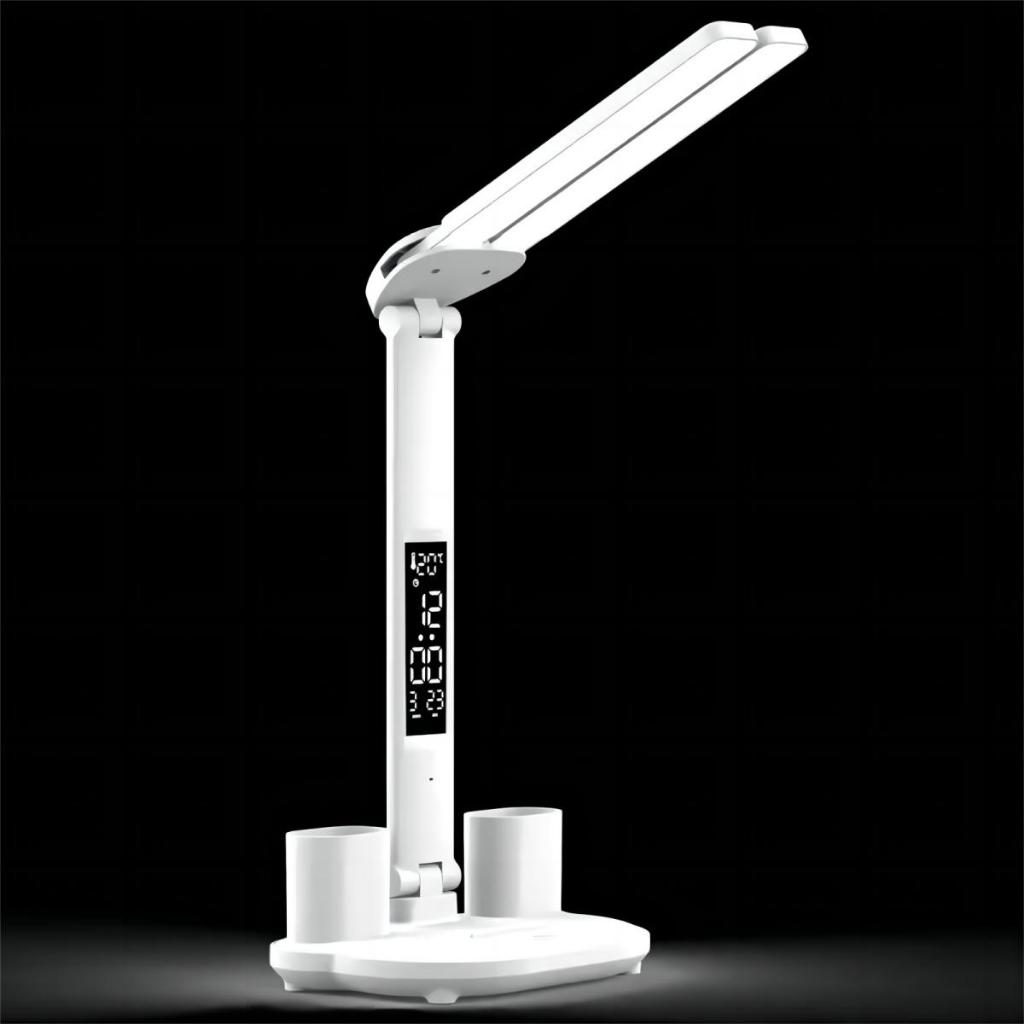 โคมไฟตั้งโต๊ะ 2 หัว 3 โหมด ป้องกันสายตา! แสงนุ่มนวล ไฟอ่านหนังสือ ทำงาน-เรียนออนไลน์ ตั้งโต๊ะสวย ประหยัดไฟ (มีประกัน)