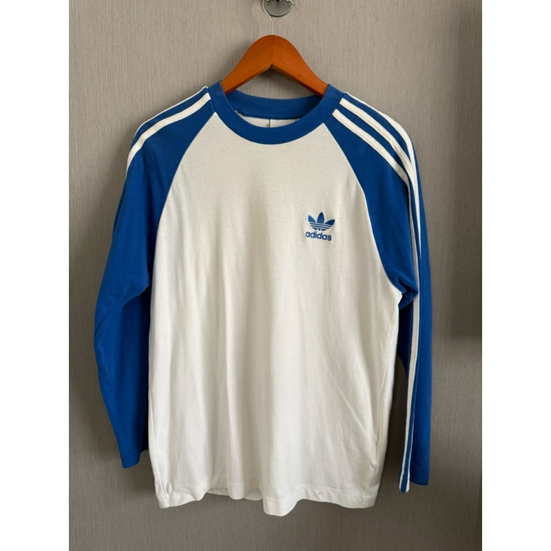 Adidas แท้! Sz. M เสื้อแขนยาว ผู้ชายใหม่มาก