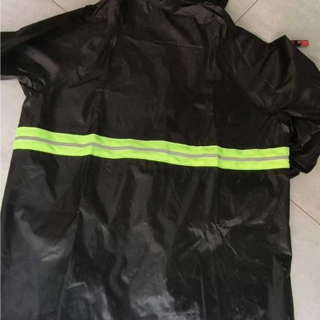 เสื้อกันฝน Alitech สีกรมท่า แถบสะท้อนแสง XL 2XL 3XL 4XL thumbnail 7