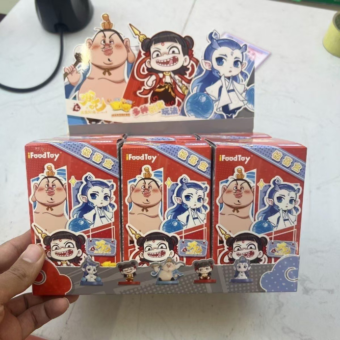 🔥【LIMITED】กล่องสุ่มเนจา nezha2 ฟิกเกอร์คอลเลกชัน สุ่มได้ 5 แบบ+ฮีโร่ลับ Rare! ของเล่นสะสม