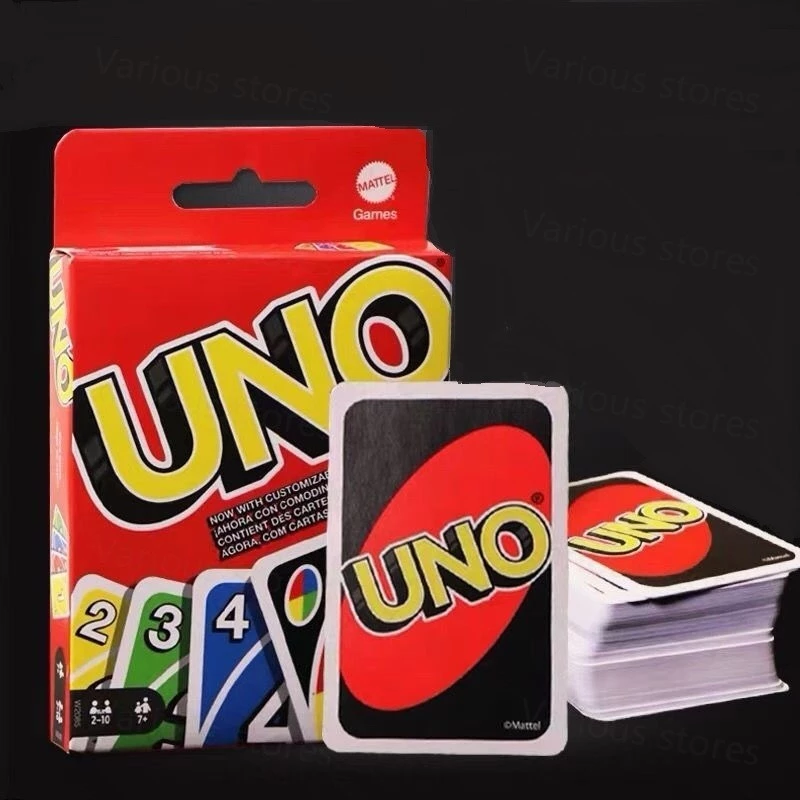 เกมไพ่ UON เกมไพ่ ONO เกมเสริมสร้างสมอง 4 สี เกมคลาสสิค เหมาะสำหรับปาร์ตี้และเล่นกันทั้งครอบครัว thumbnail 3