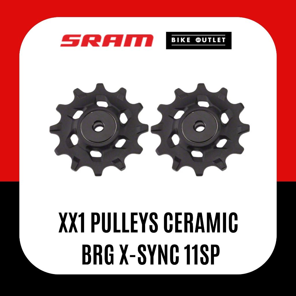 ชุดอะไหล่จักรยาน SRAM XX1 PULLEYS CERAMIC BRG X-SYNC 11SP