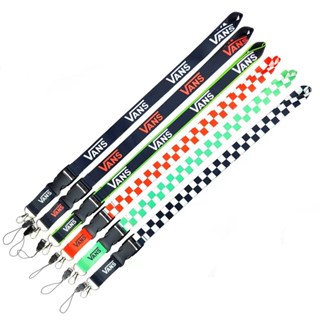 Vans lanyards สายคล้องคอแฟชั่นที่ถอดออกได้สำหรับผู้ถือแท็กหม…