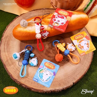 [กล่องสุ่ม charm shiro ] Sheep Blind Box Phone Charm Shiro Collection สายคล้องมือถือ Strap Phone สายห้อยมือถือ ลายชิโร่