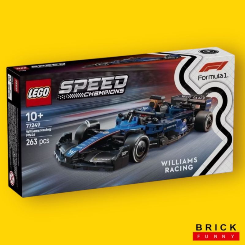 Lego Speed Champion 77249 Williams Racing FW46 F1® Race Car  ของแท้ 100% สินค้าใหม่ครับ