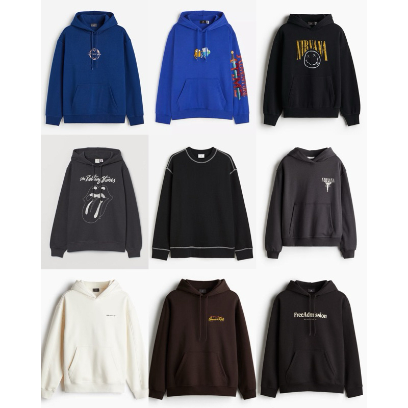 H&M HOODIE ฮู้ด พร้อมส่งน๊า
