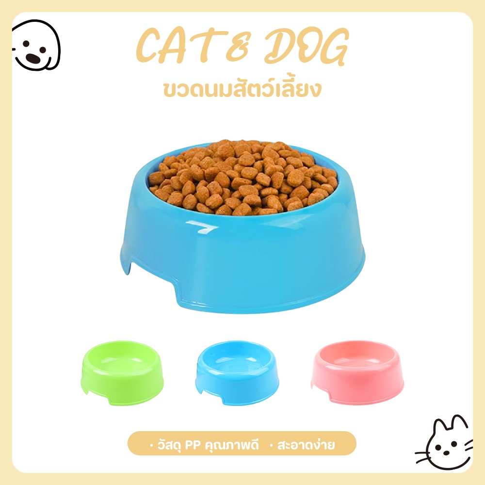 【CAT&DOG】ชามอาหารสัตว์เลี้ยง ชามสุนัข หมา แมว ชามสัตว์เลี้ยง ชามสัตว์เลี้ยง / ชามสุนัข / ชามแมว
