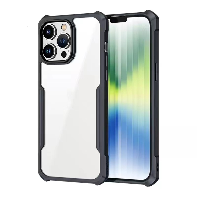 เคส กันกระแทก ขอบดำ For Samsung A03 A03S A02S A22 A32 M32 A13 A04S เคสหลังใส หลังแข็ง ขอบนิ่ม