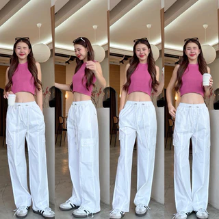 Kimmy Cargo Pantsคาร์โก้ผ้าร่ม