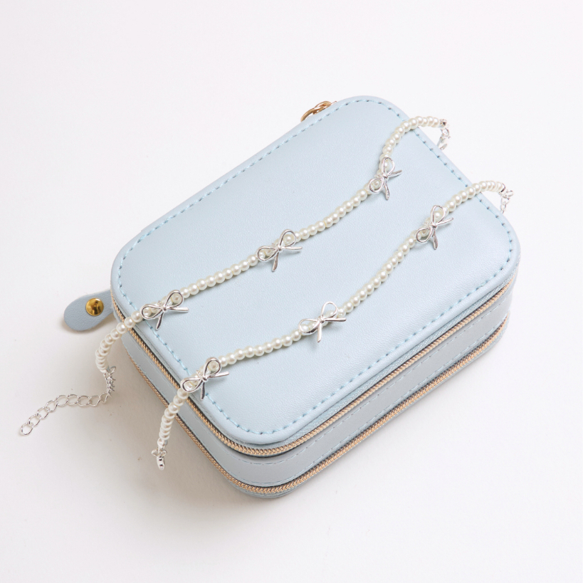 earika.earrings - perley marina bracelet สร้อยข้อมือไข่มุกสีขาวและโบว์