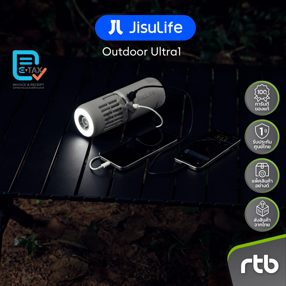 JisuLife Ultra1 พัดลมเอ้าท์ดอร์ Outdoor Fan by RTB thumbnail 3