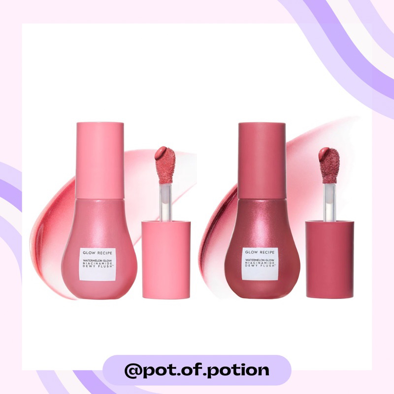 พร้อมส่ง Glow Recipe — Watermelon Glow Niacinamide Dewy Flush