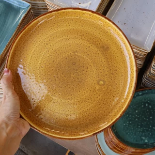 [ลดสูงสุด 50%] NP Ceramic จานเซรามิค เปล จานขนมปัง ถาด สินค้ามีตำหนิ สินค้าเกรดC ราคาถูก คละสี