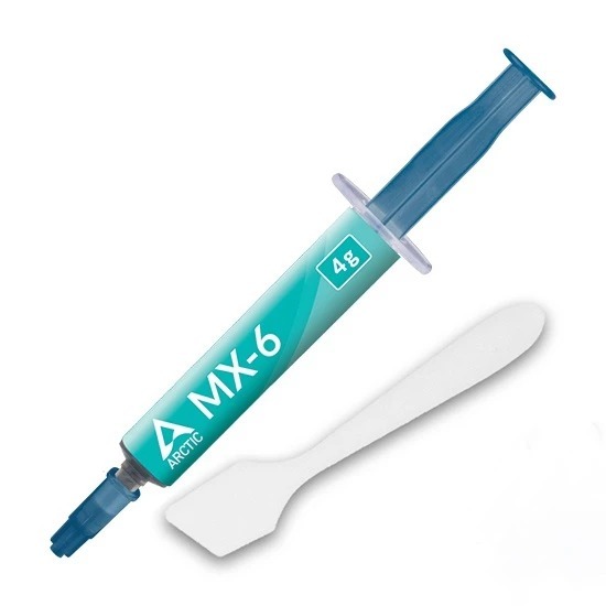 Arctic Silicone MX-6 Thermal Compound 4 กรัม  mx4 ซิลิโคนระบายความร้อน ลดความร้อนอย่างดี cpu gpu