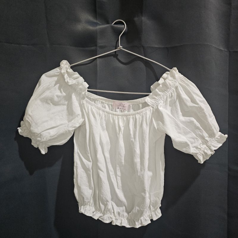 ปาดไหล่ผ้าลินิน ป้าย Rika.shop