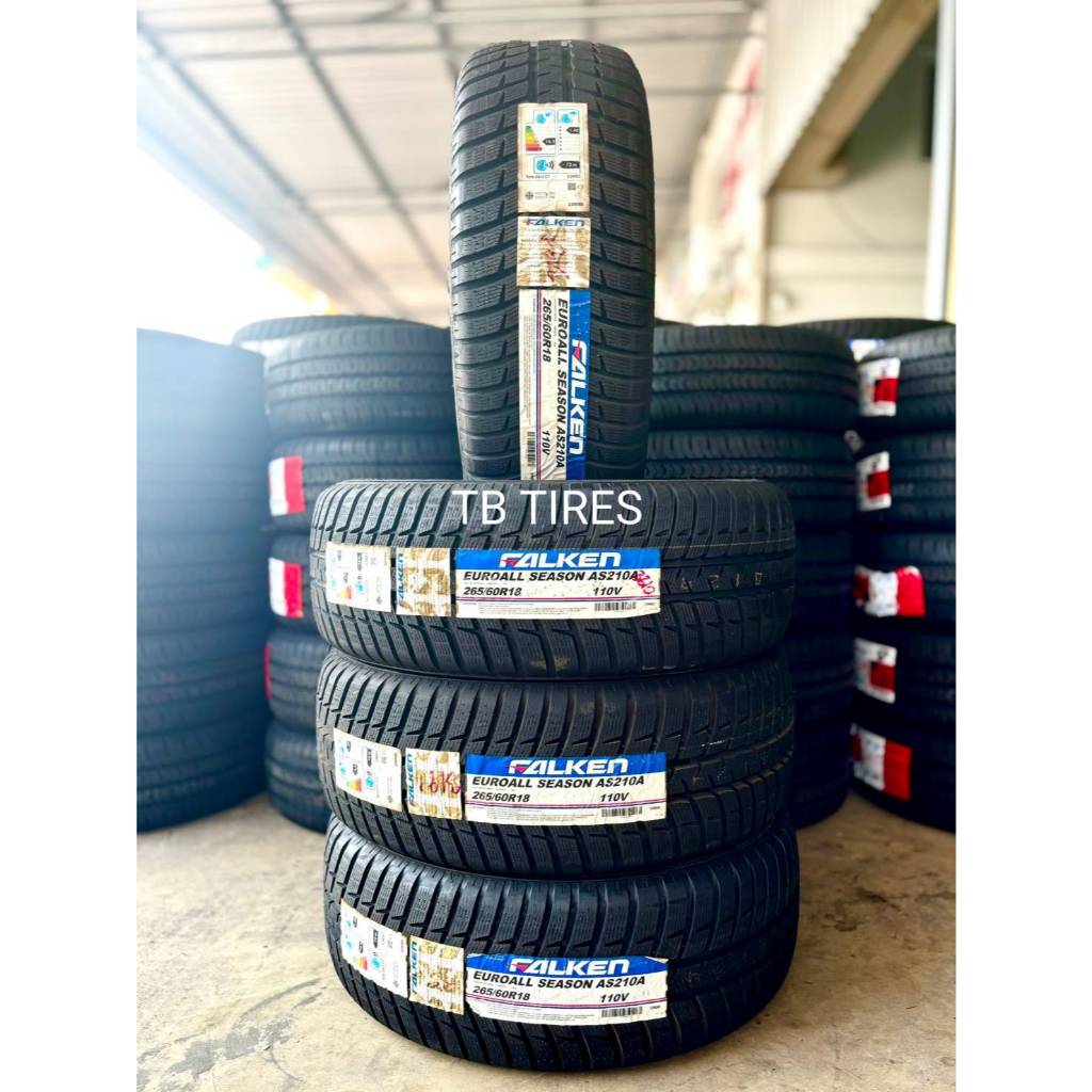 ยางรถยนต์ 265/60R18 110V รุ่น AS210A	ยี่ห้อ FALKEN (ยางใหม่ค้างปี 2021-2022)
