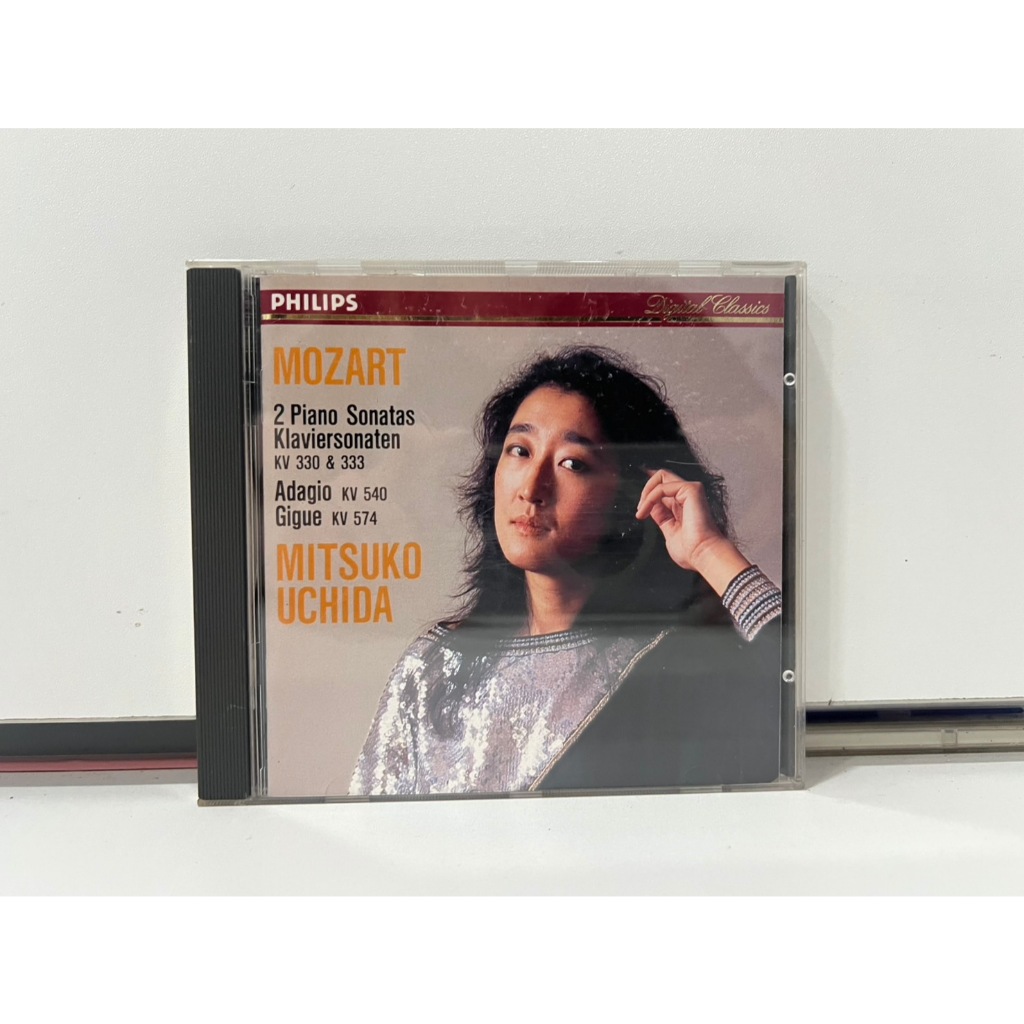 1 CD MUSIC ซีดีเพลงสากล  MOZART 2 PIANO SONATAS K. 330 & 333 ADAGIO K. 540 & GIGUE K. 574 MITSUKO UC