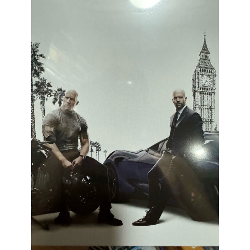 Fast and furious hobbs and shaw steelbook bluray ซับไทย มือ2
