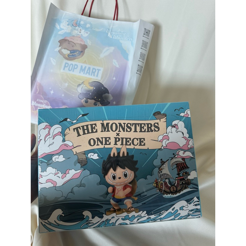 ( พร้อมส่งทันที ! ) Popmart Labubu X Onepiece ยกกล่อง ใหม่ จากช้อป