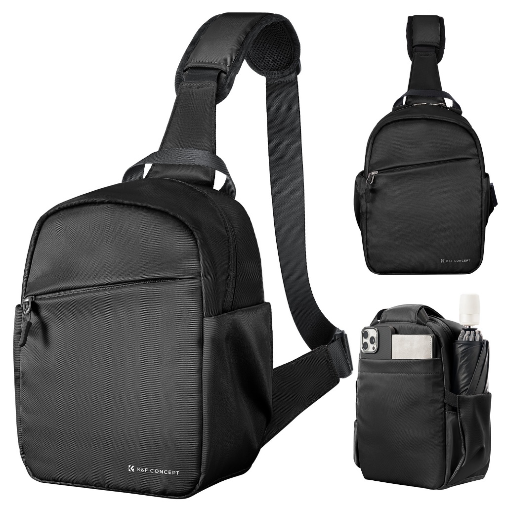 K&F CONCEPT Shoulder Bag กระเป๋าสะพายข้าง for Photography กระเป๋าสะพายไหล่ ใส่กล้อง 1ตัว เลนส์ 2ตัว