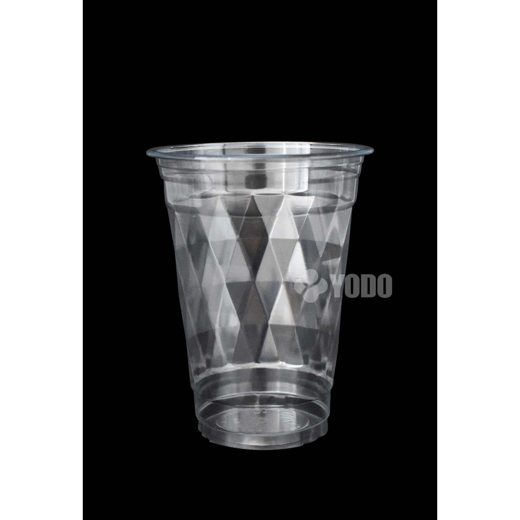 แก้วเพชร  PET D-16oz