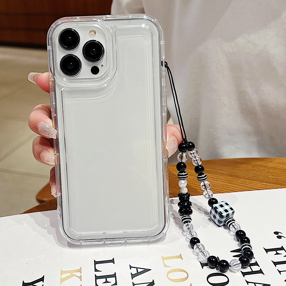 เคสกันกระแทก เคสไอโฟน เคส ใส For iPhone 17 16 15 14 13 12 11 Pro Max Air 14 15 16 Plus XS Max X XR Clear TPU Soft Case