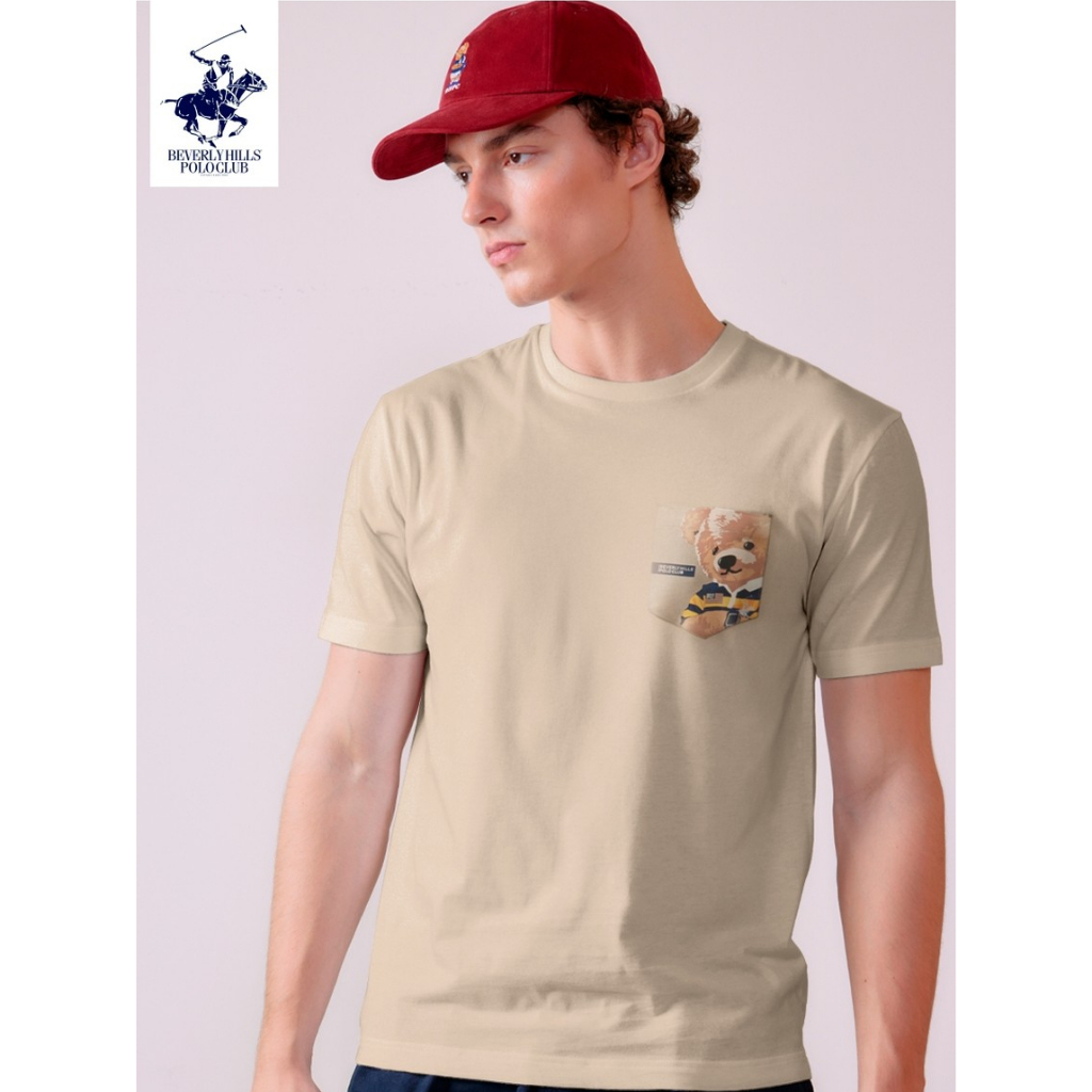BEVERLY HILLS POLO CLUB  New In! Regular-fit T-shirt รุ่น BNSR254