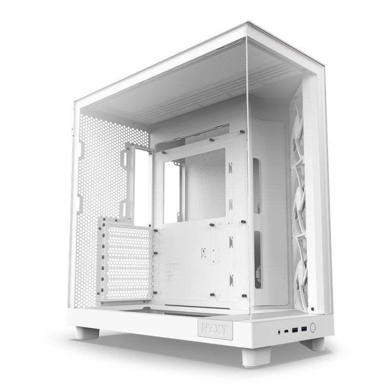 CASE NZXT H6 FLOW WHITE : CC-H61FW-01