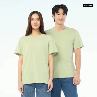 Yuedpao เสื้อยืดคอกลม ผ้านุ่มใส่สบาย ไม่ย้วย ไม่หด ไม่ต้องรีด เสื้อยืดสีพื้น Set pastel [NEW]
