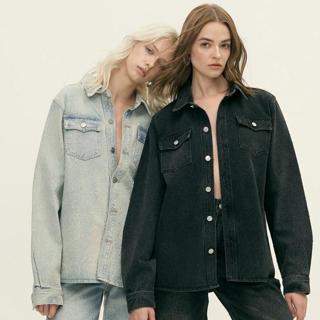 PTJ30212 Sparkle Denim Western Shirt PROMTHONG