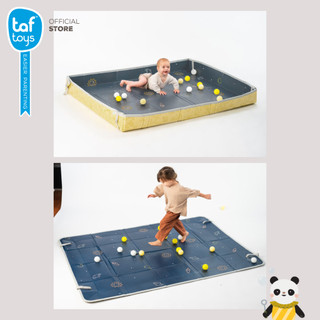 Taf Toys เสื่อรองคลาน พับได้ ขนาดใหญ่ Fold 'n Play Mat ของใช้เด็กแรกเกิด รูปที่ 4